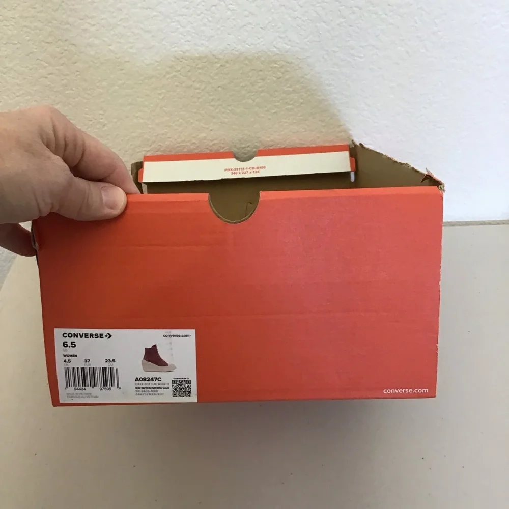 Converse size new